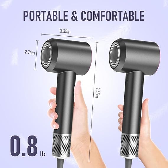 سشوار مو هیوندای Hyundai HC-157 high speed hair dryer — تصویر ۸