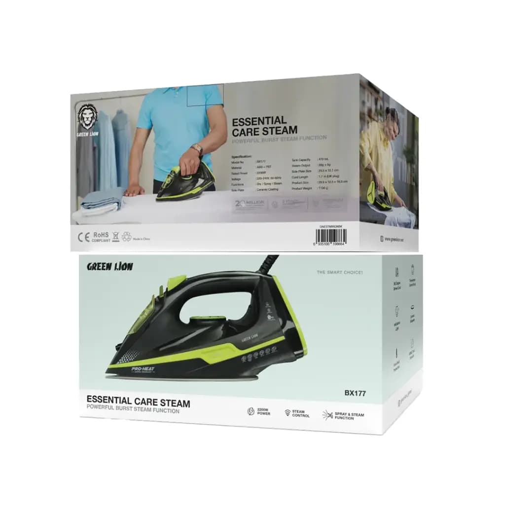 اتو گرین لاین Green lion GNESTMIRGN steam iron — تصویر ۷