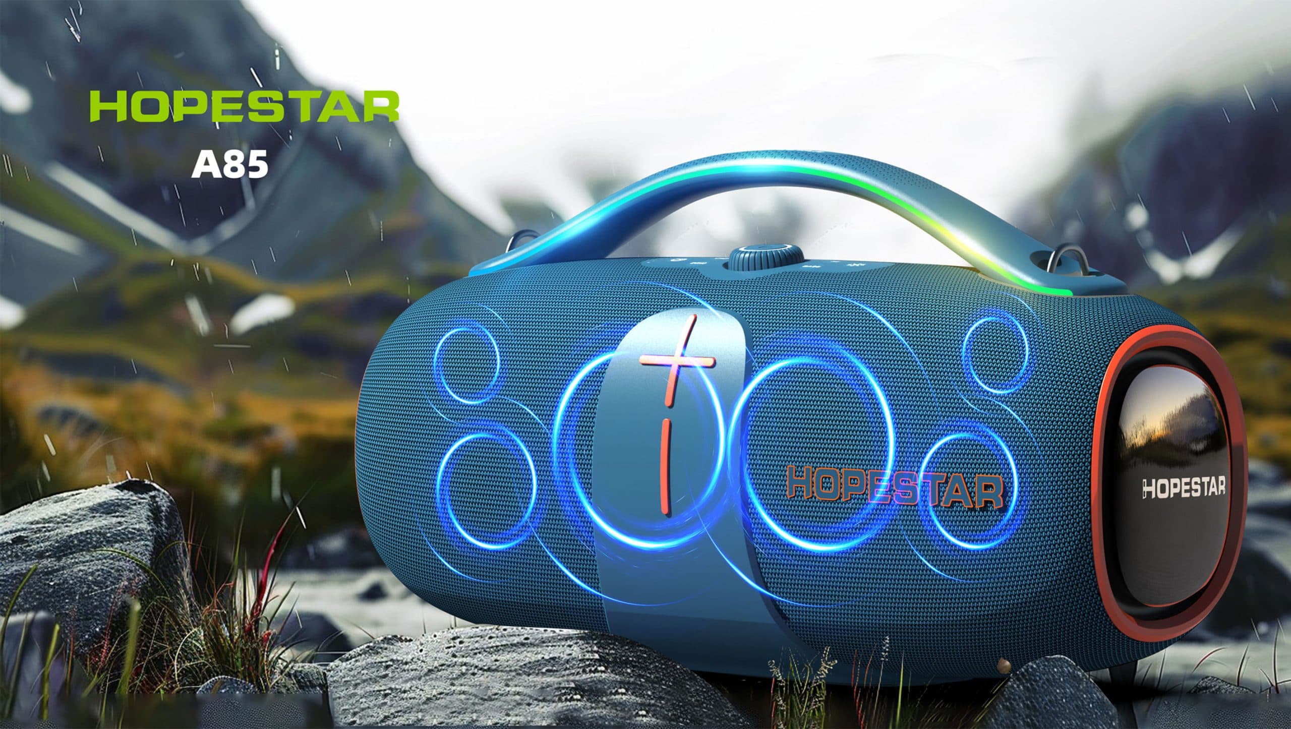 اسپیکر بلوتوثی قابل حمل هوپ استار Hopestar A85 wireless speaker — تصویر ۳