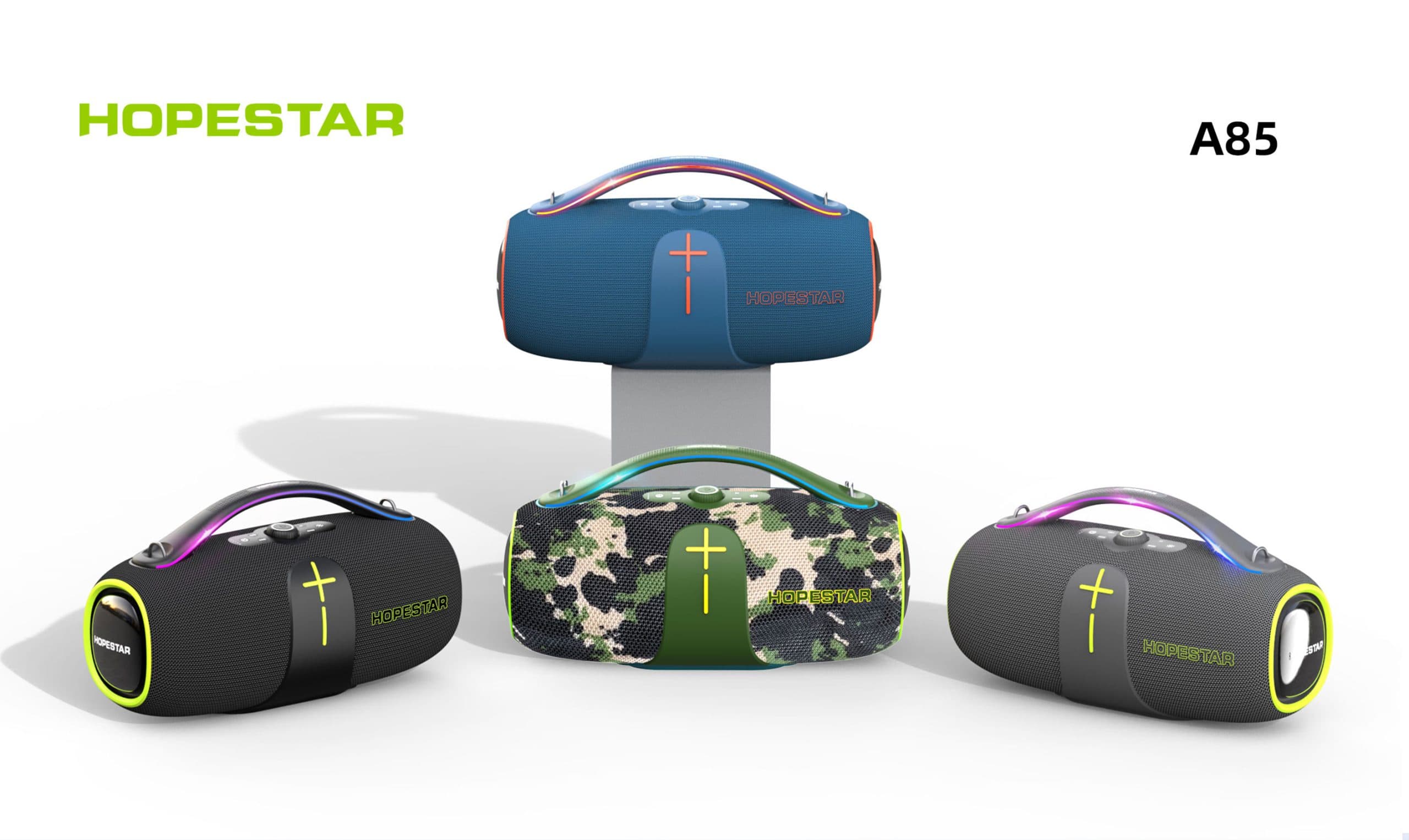 اسپیکر بلوتوثی قابل حمل هوپ استار Hopestar A85 wireless speaker — تصویر ۶