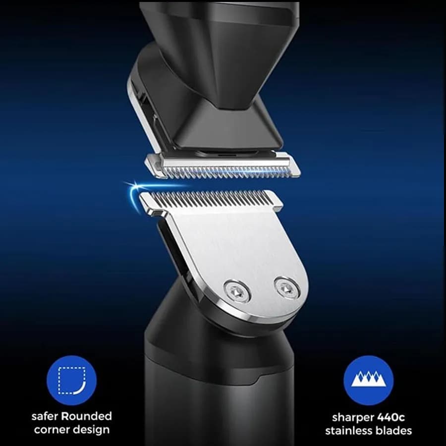 ماشین اصلاح 6 در 1 برند گلاکر Glaker CC5136 trimmer grooming kit — تصویر ۵
