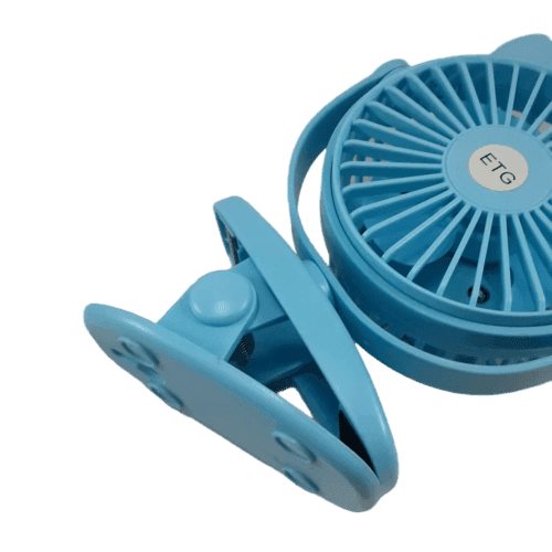 پنکه مسافرتی شارژی Clip Fan | گیره دار | دارای رقص نور — تصویر ۳