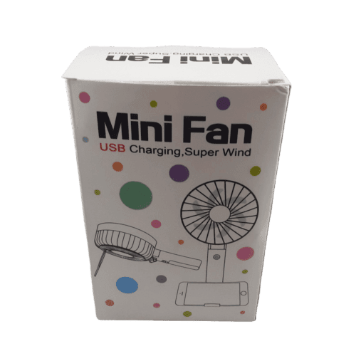 پنکه مسافرتی شارژِی mini fan | مدل BH-16 | پایه دار — تصویر ۶
