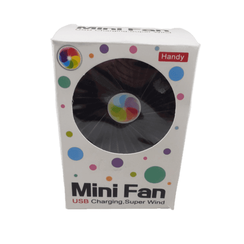 پنکه مسافرتی شارژِی mini fan | مدل BH-16 | پایه دار — تصویر ۹