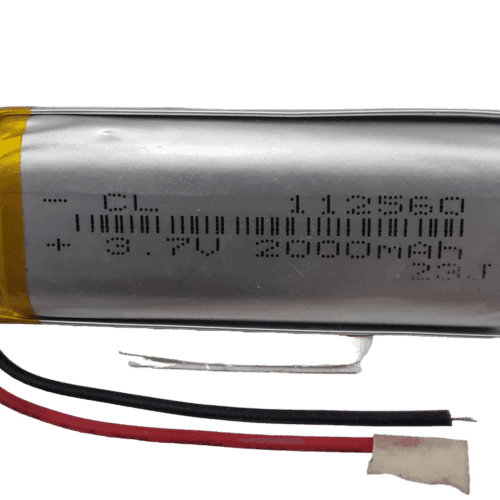 باتری پلیمری 112560 3.7V 2000mAh — تصویر ۳