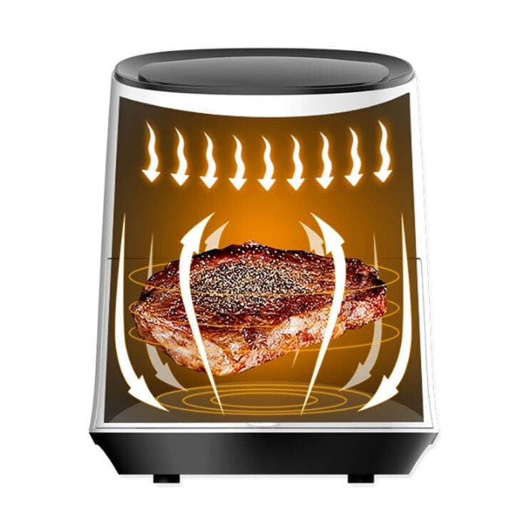 هواپز شیائومی Xiaomi OIIIO Air Fryer k505/k505w (OPEN BOX) — تصویر ۸
