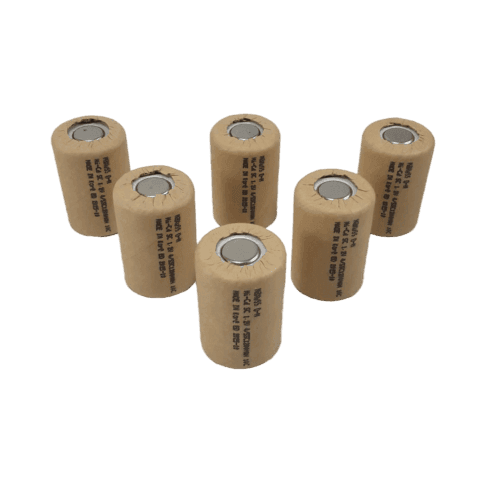 باتری جارویی 1.2 ولت 1200mAh 10C | 4/5 SC| نیکل کادمیوم — تصویر ۲