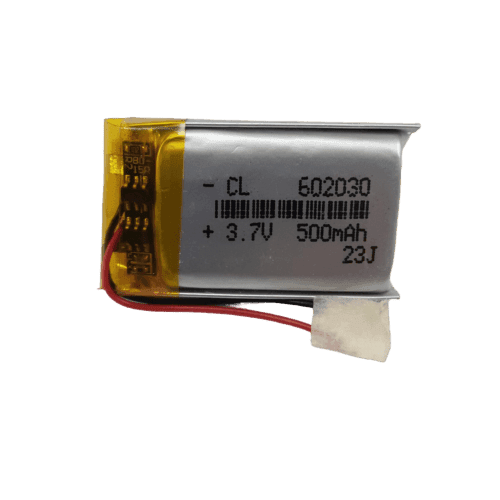 باتری پلیمری 3.7 ولت 23J 500mAh 602030 — تصویر ۳