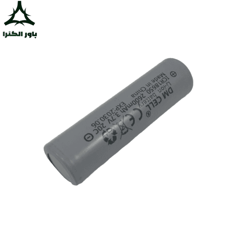 باتری 3.7 ولت DM CELL 2600mAh 20C 18650 — تصویر ۴