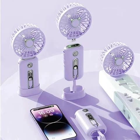 پنکه قابل حمل گرین لاین مدل Green lion GNWIMTPB10 portable fan — تصویر ۷