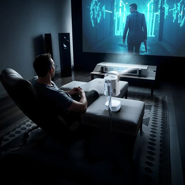 پروژکتور قابل حمل 4K گرین لاین مدل Green lion GNPLPRJR pluto 4K projector — تصویر ۴