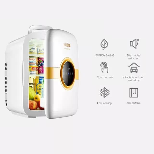 یخچال کوچک قابل حمل کمین مدل Kemin Mini Fridge K22-2 Dual-core — تصویر ۵