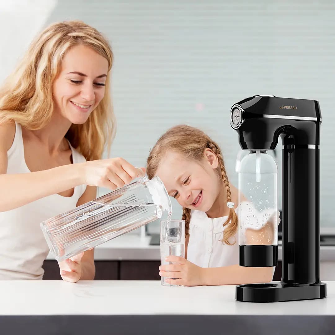 سودا ساز لپرسو مدل Lepresso LPCFFM0019 sparkling water 1L — تصویر ۳