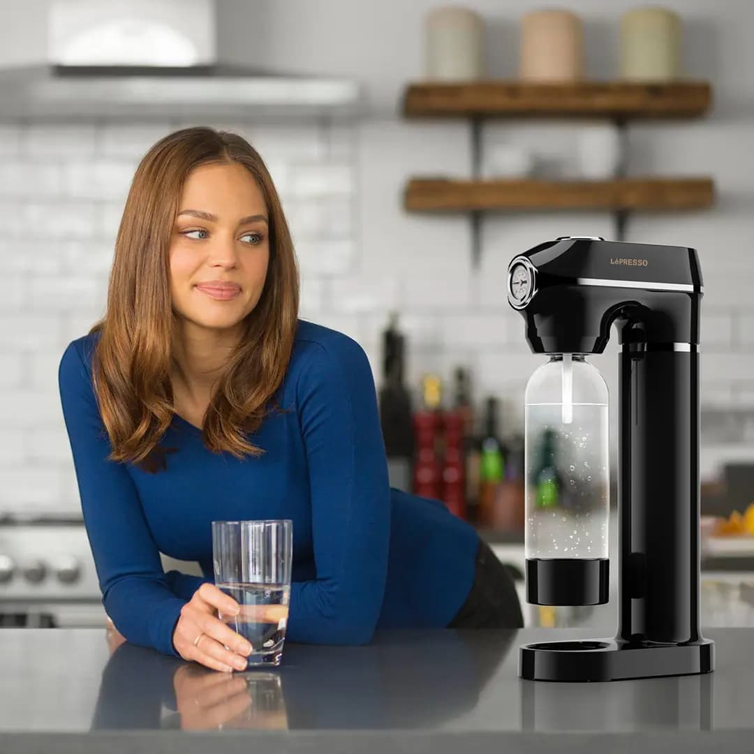 سودا ساز لپرسو مدل Lepresso LPCFFM0019 sparkling water 1L — تصویر ۴