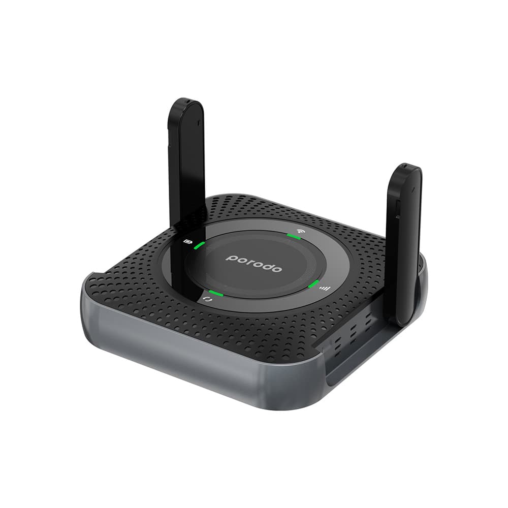 روتر بیسیم قابل حمل پرودو Porodo 4GCPMF mifi router