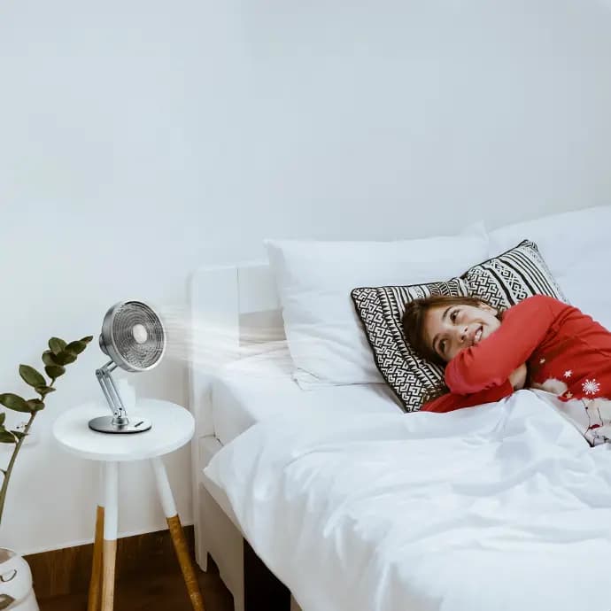 پنکه رو میزی پرودو مدل Porodo LFST043 mini metal fan — تصویر ۳