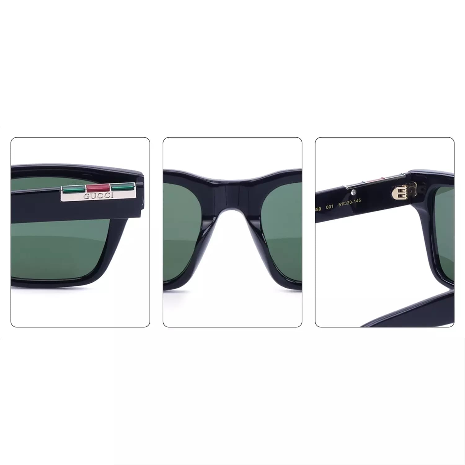 عینک آفتابی گوچی اورجینال کد GG1889 — تصویر ۳