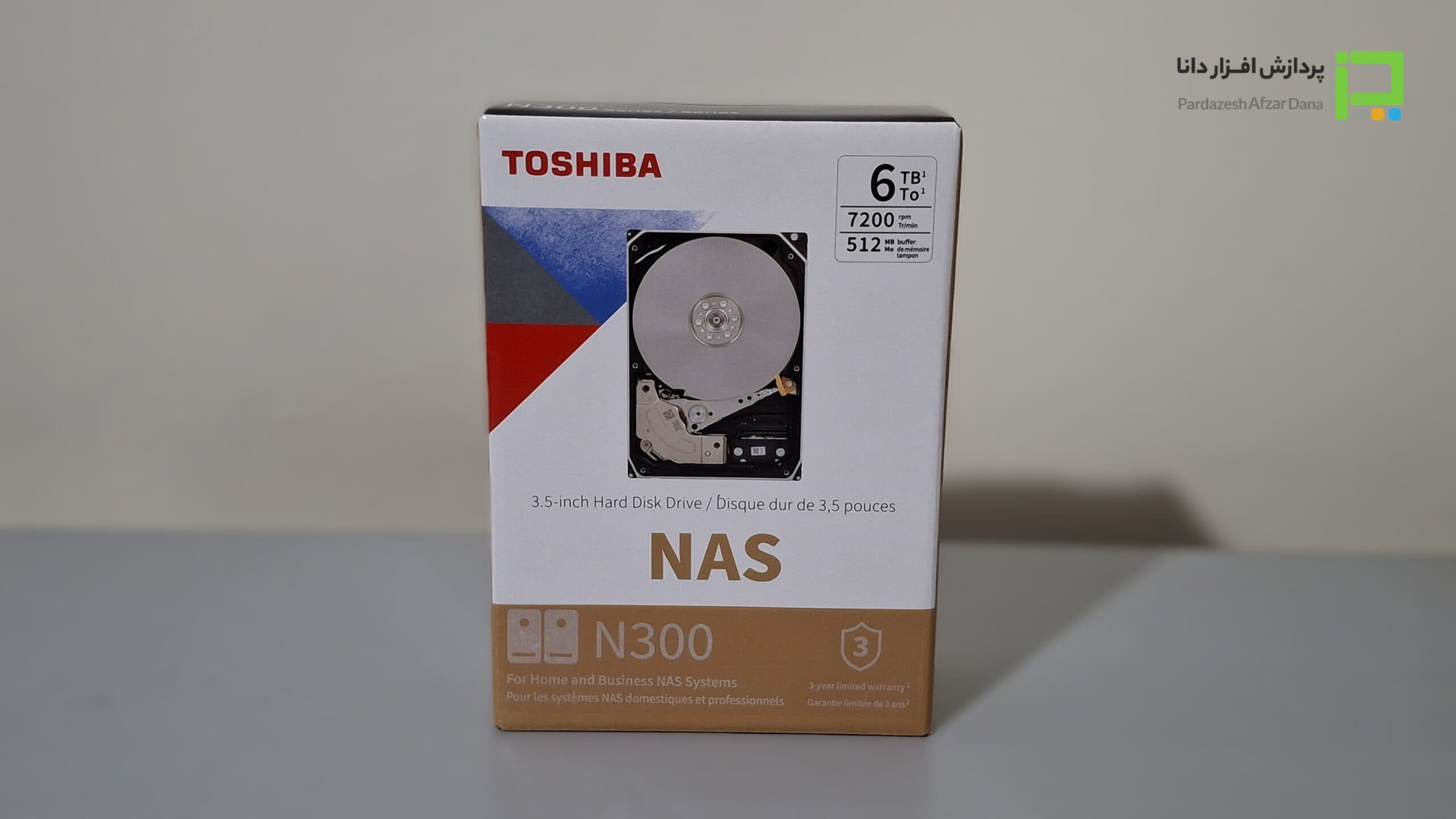 Toshiba N300 4TB NAS 7200RPM SATA HDD (HDWG740)