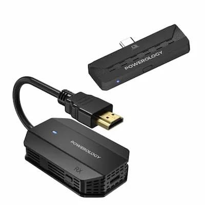 دانگل HDMI انتقال تصویری پاورولوژی مدل PHDMACBK — تصویر ۵