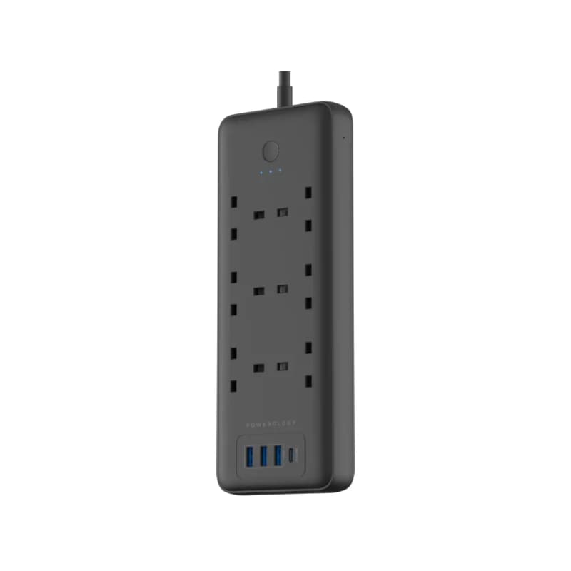 چندراهی برق پاورولوژی مدل هوشمند Multi-Port Smart Power Strip PD 30W — تصویر ۴
