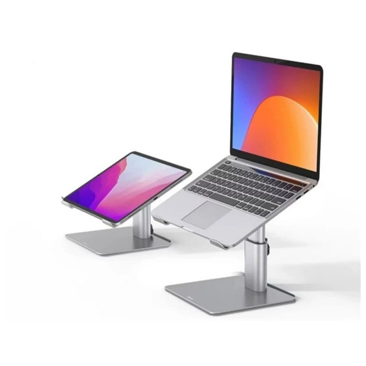 پایه نگهدارنده لپ تاپ باسئوس مدل Mental Adjustable Stand LUJS000012 — تصویر ۳