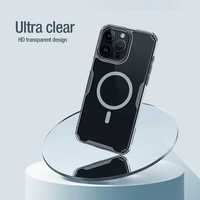 کاور نیلکین مدل Nature TPU Pro Magnetic مناسب برای گوشی موبایل اپل iPhone 15 Pro — تصویر ۶