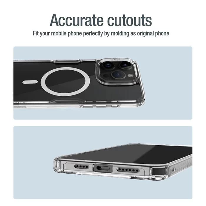 کاور نیلکین مدل Nature TPU Pro Magnetic مناسب برای گوشی موبایل اپل iPhone 15 Pro — تصویر ۷