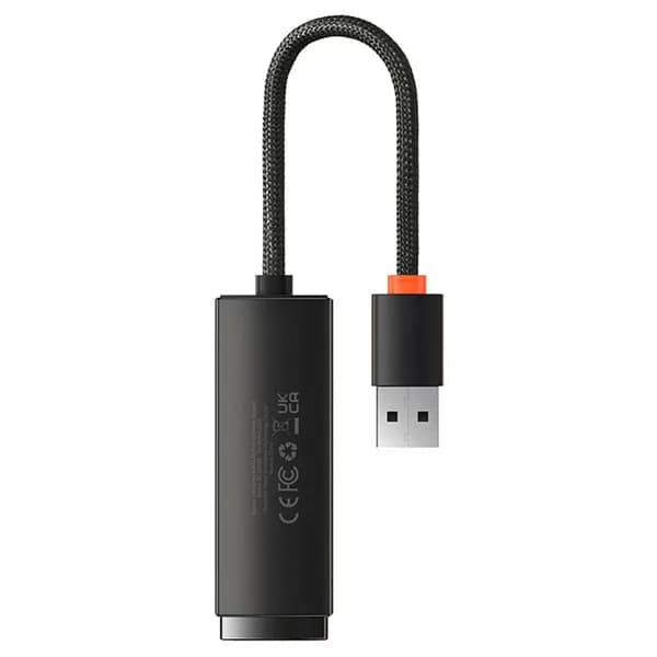مبدل USB به LAN باسئوس مدل WKQX0000 100Mbps — تصویر ۵
