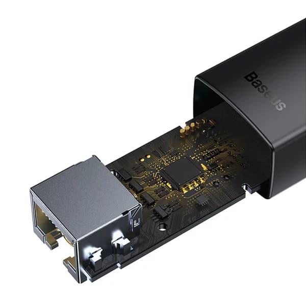 مبدل USB به LAN باسئوس مدل WKQX0000 100Mbps — تصویر ۶