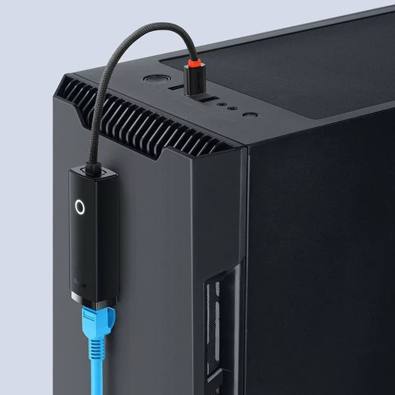 مبدل USB به LAN باسئوس مدل WKQX0000 100Mbps — تصویر ۸