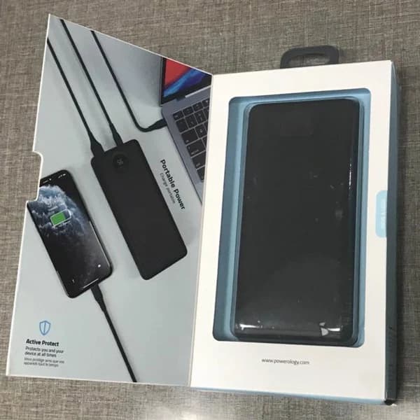 پاوربانک پاورولوژی مدل PPBCHA07 ظرفیت 30000 میلی آمپر ساعت به همراه کابل USB-C — تصویر ۶