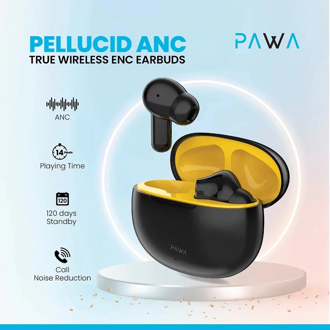 هدفون بلوتوثی پاوا مدل Pellucid ANC — تصویر ۸