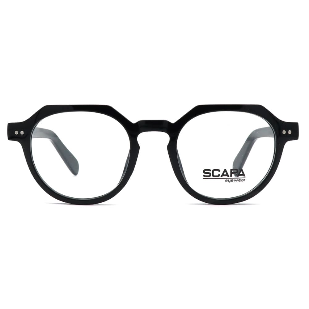 عینک طبی گرد کائوچو SCAPA 930044 — تصویر ۲