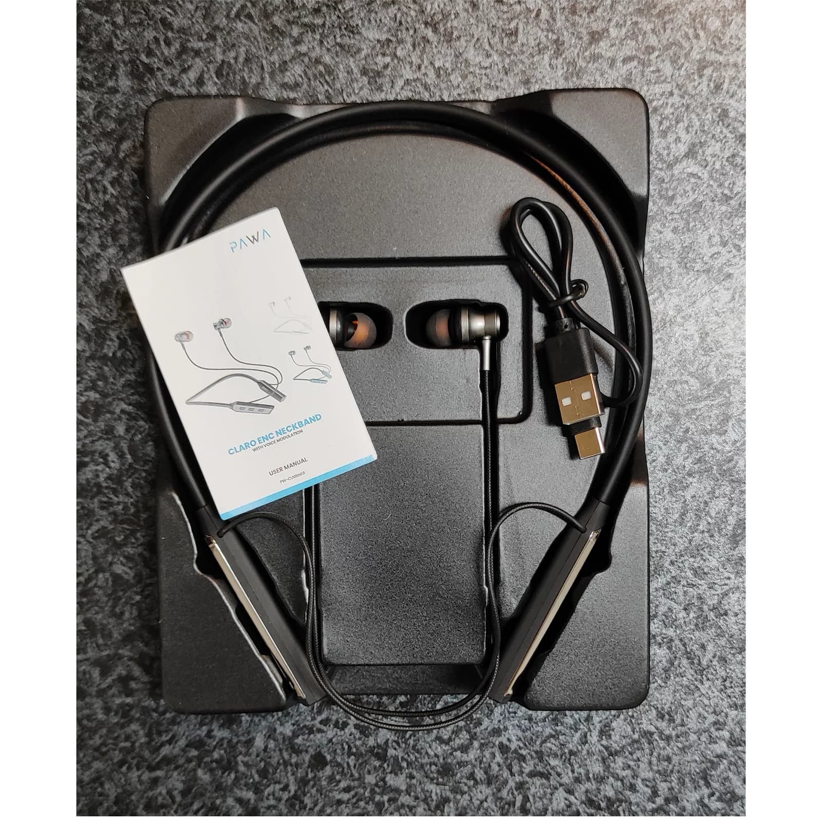 هدفون بلوتوثی پاوا مدل Claro ENC Neckband — تصویر ۹