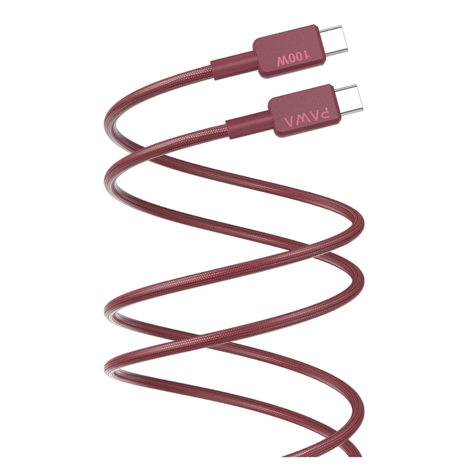 کابل تبدیل USB-C به USB-C پاوا مدل ELCARO 12B100CC — تصویر ۳