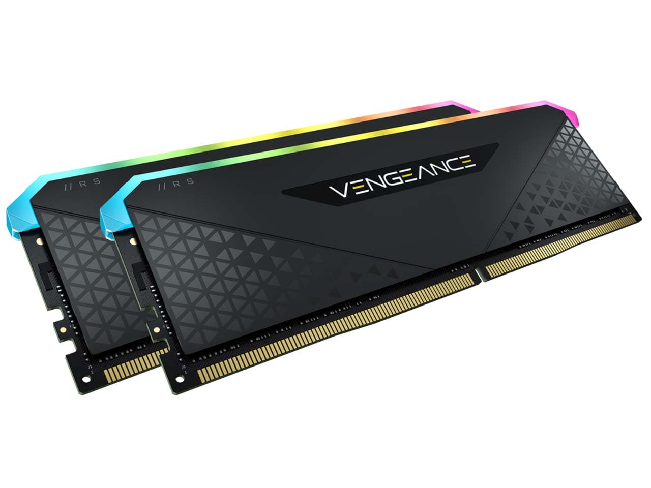 رم دسکتاپ DDR4 کورسیر 3200MHz مدل CORSAIR VENGEANCE RGB RS ظرفیت 2×16 گیگابایت — تصویر ۳