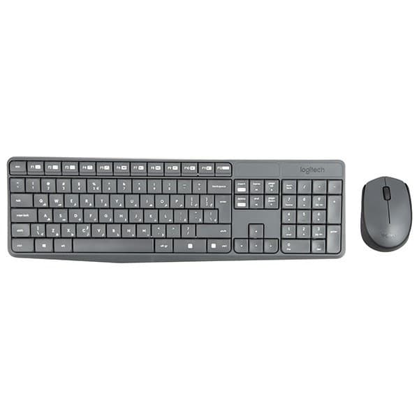 کیبرد و موس بی سیم لاجیتک Logitech MK235 Wireless Keyboard and Mouse Combo