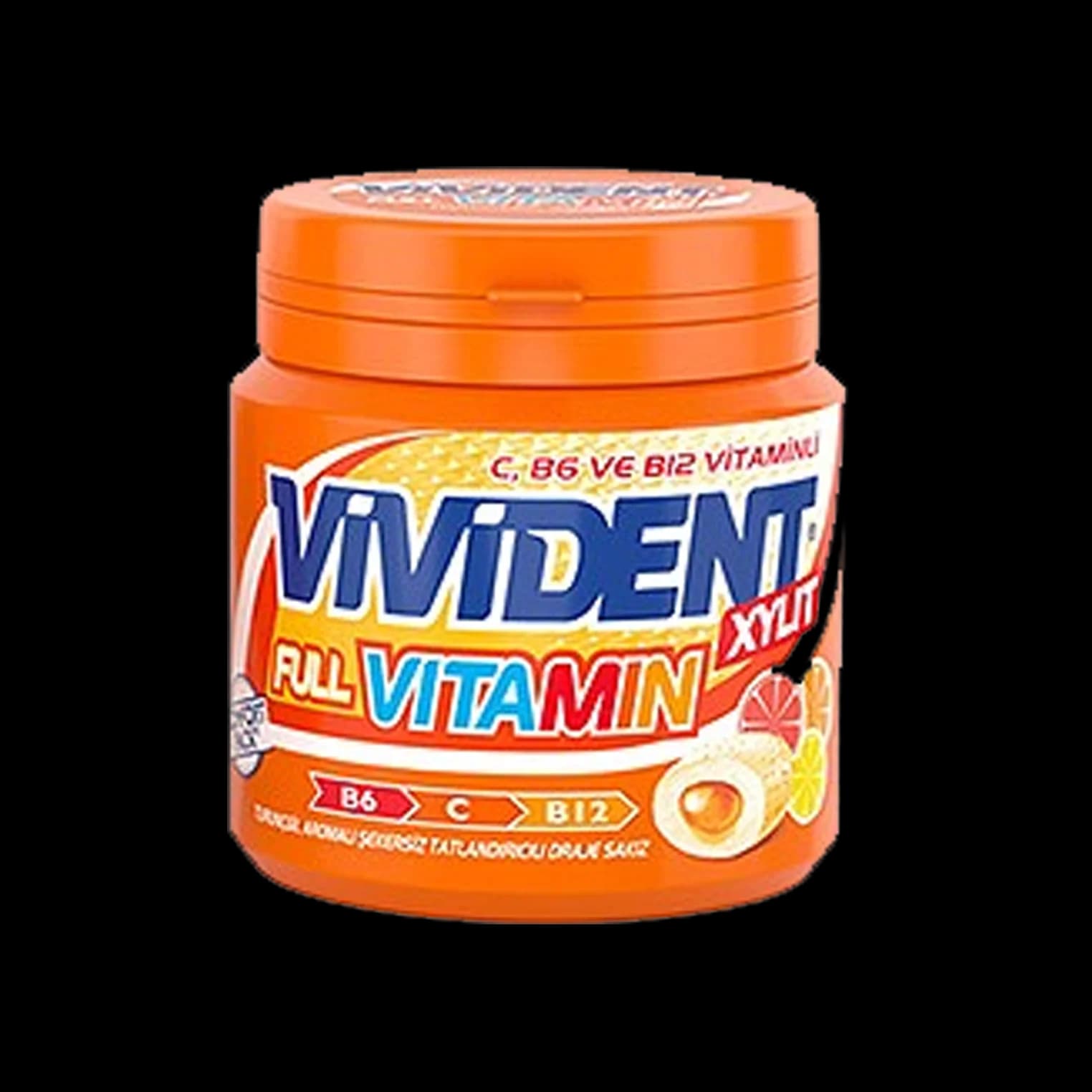 قوطی آدامس ویویدنت ویتامینه Vivident full vitamin gum
