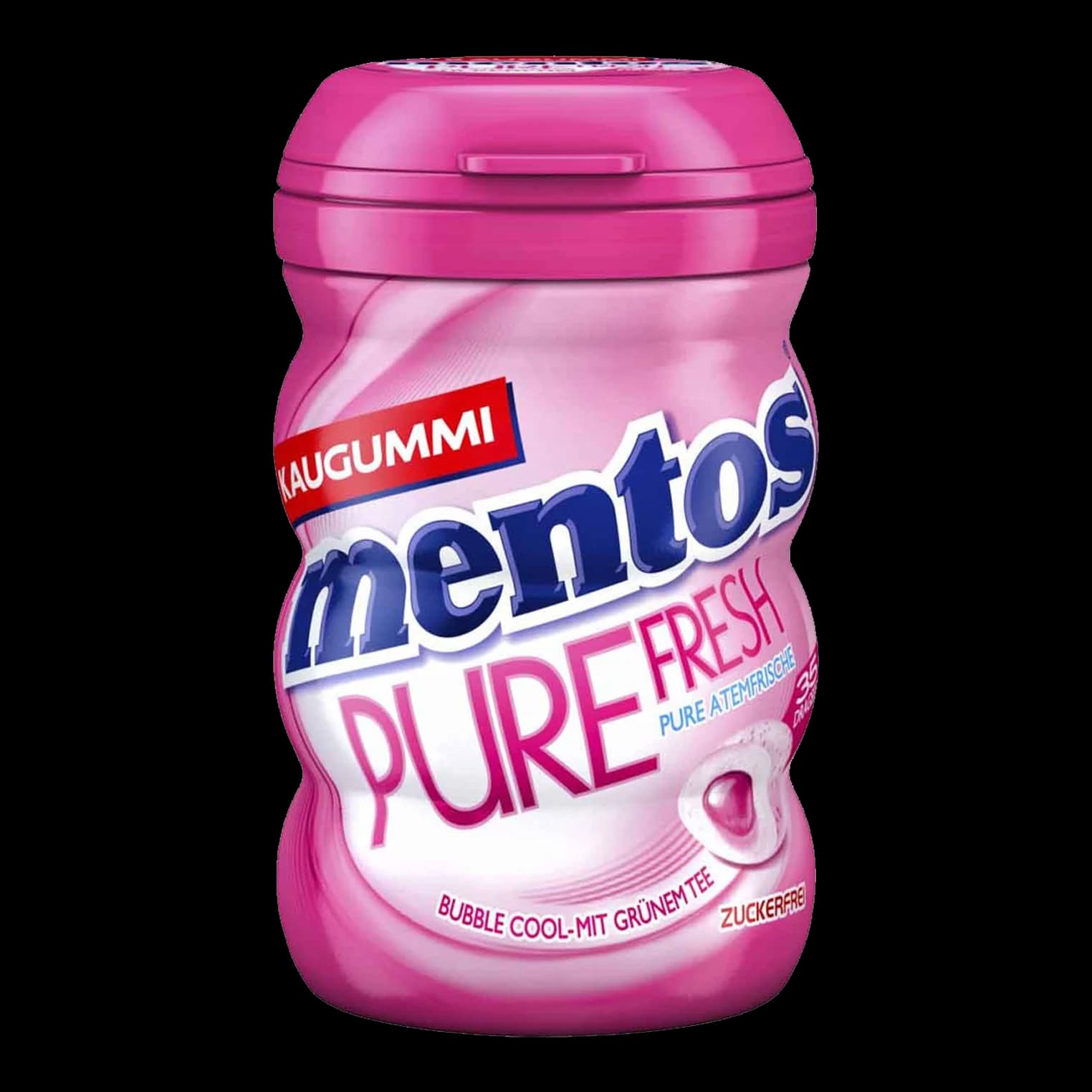 قوطی آدامس منتوس مغزدار بادکنکی Mentos pure fresh bubble gum