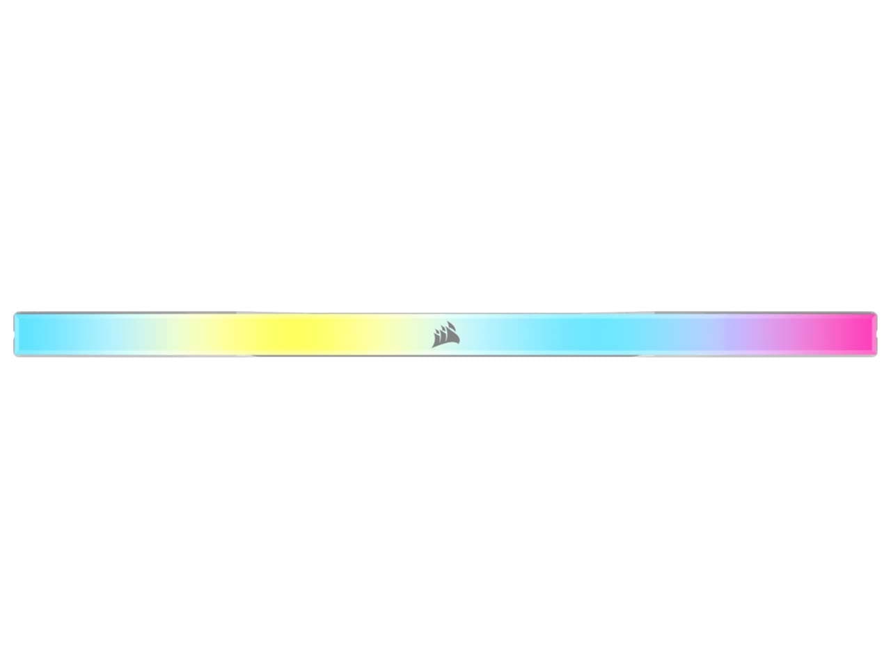 رم دسکتاپ DDR5 کورسیر 5200MHz مدل CORSAIR VENGEANCE RGB Whiteظرفیت 2×16 گیگابایت — تصویر ۵
