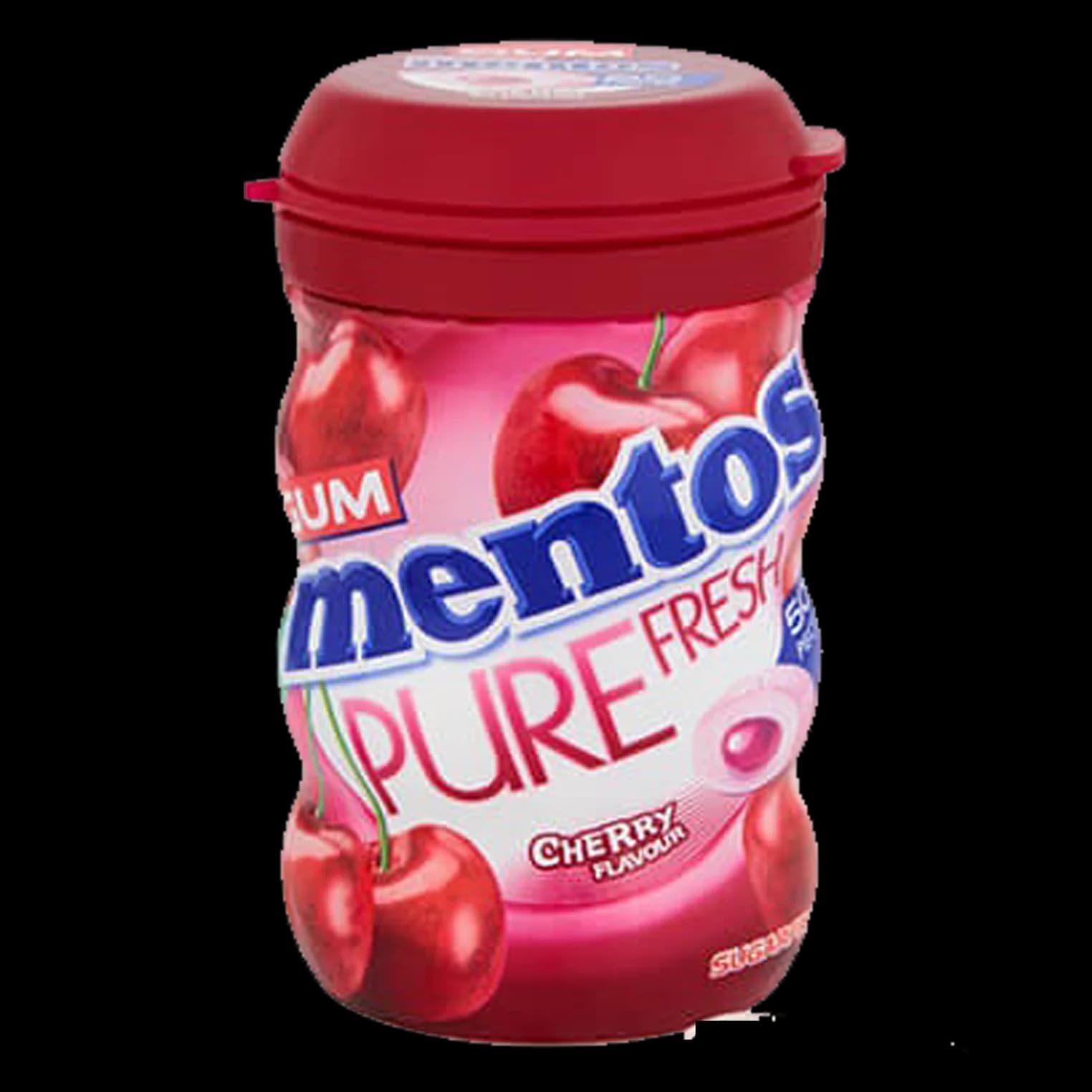 قوطی آدامس منتوس مغزدار گیلاسی Mentos cherry pure fresh gum — تصویر ۳
