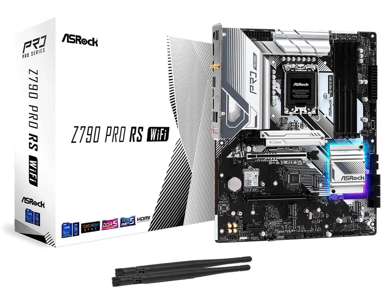مادربرد ازراک مدل ASRock Z790 Pro RS DDR5 — تصویر ۲