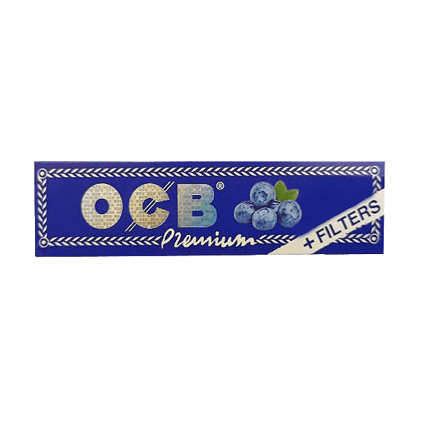 کاغذ سیگار او سی بی پریمیوم بلوبری Ocb premium blueberry cigarettes paper — تصویر ۲