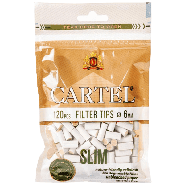 فیلتر سیگار کارتل بایو اسلیم Cartel bio slim cigarettes tips