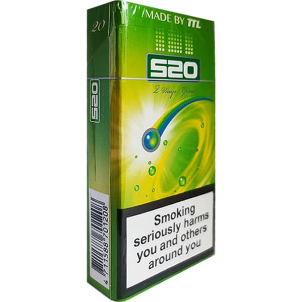سیگار 520 سبز اسموک 520green smoke — تصویر ۴