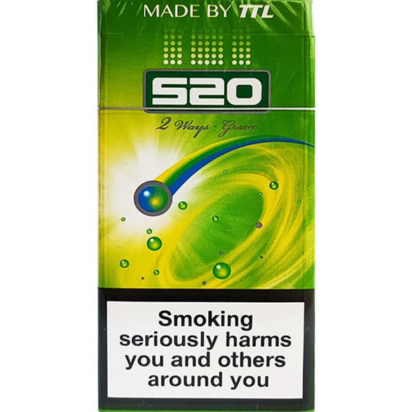 سیگار 520 سبز اسموک 520green smoke