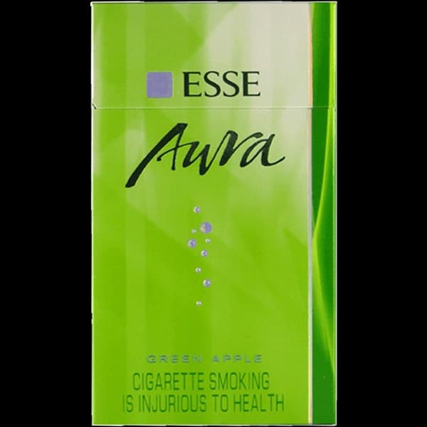 سیگار اسی ائورا سیب سبز عرب Esse aura green apple arab
