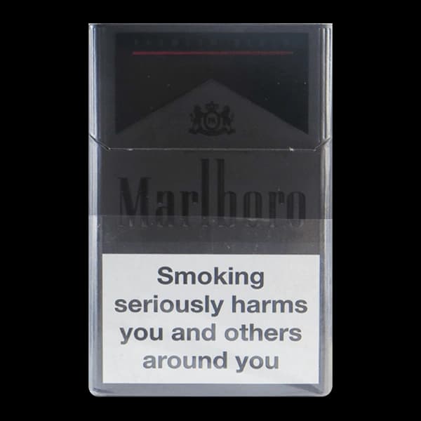 سیگار مارلبرو پرمیوم بلک اسموک Marlboro premium black smoke — تصویر ۸