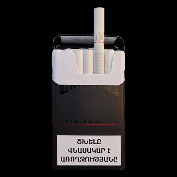 سیگار مارلبرو پرمیوم بلک ارمنی Marlboro premium black armani — تصویر ۱۱