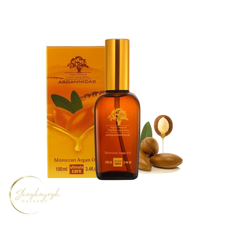 روغن آرگان مراکشی آرگان میداس 100 میل Argan Midas Moroccan Argan Oil
